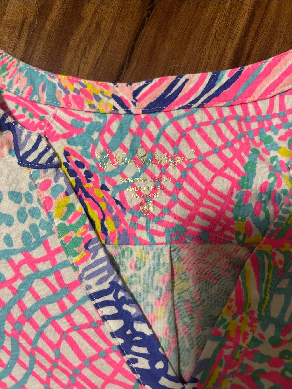 Lilly Pulitzer Pink Multicolor Printed Shorts